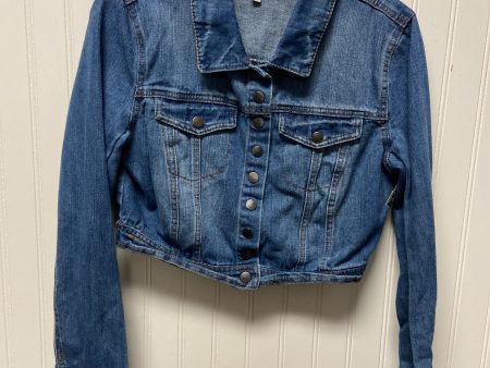 Jacket Denim By Ci Sono In Blue Denim, Size: Lp Online now