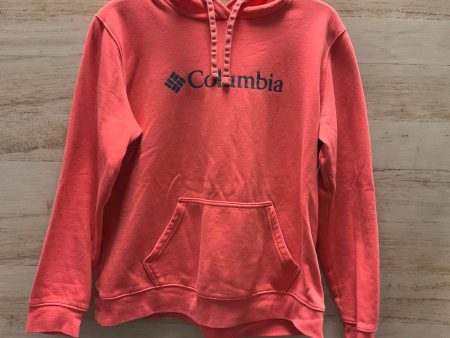 Athletic Sweatshirt Hoodie By Columbia In Pink, Size: L Fashion