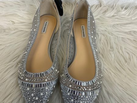 Shoes Flats By Alex Marie In Silver, Size: 7.5 on Sale