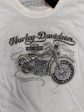 Top Long Sleeve By Harley Davidson In White, Size: M Sale