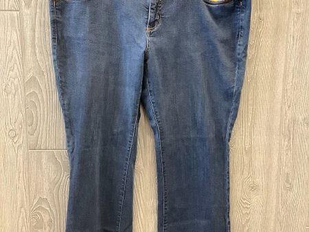 Jeans Boot Cut By Jcp In Blue Denim, Size: 20 Online Hot Sale