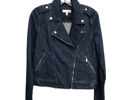 Jacket Denim By Loft In Blue Denim, Size: Xs Online Sale