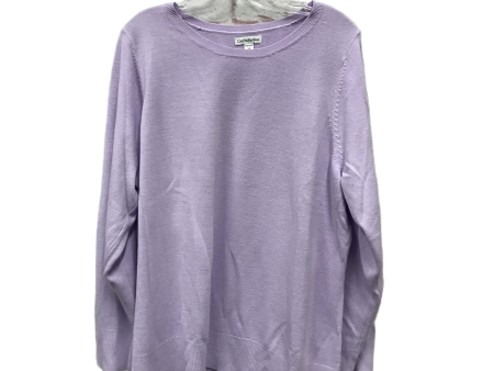 Purple Sweater By Croft And Barrow, Size: 2x For Discount