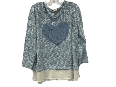 Blue Sweater By Style And Company, Size: L Fashion