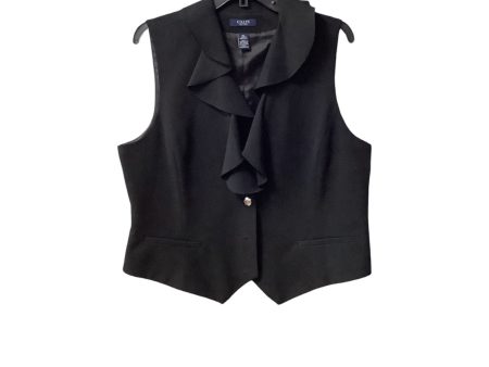 Vest Other By Chaps In Black, Size: Xl Supply