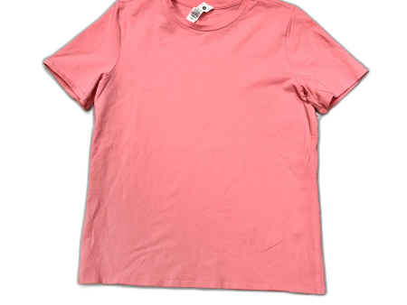 Athletic Top Short Sleeve By Lululemon In Peach, Size: S For Cheap