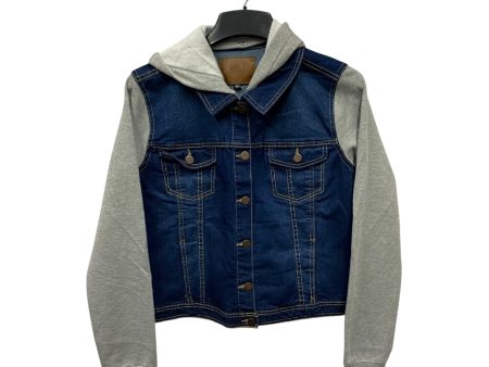 Jacket Denim By Boom Boom Jean In Blue, Size:Xl Supply