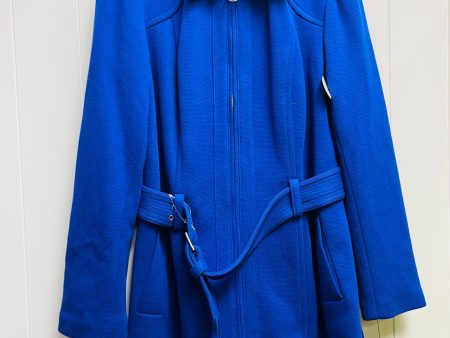 Coat Trench Coat By Inc In Blue, Size: L For Discount