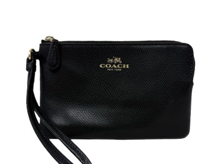 Corner Zip Wristlet Designer By Coach, Size: Small Online Hot Sale