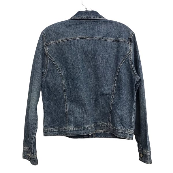 Jacket Denim By Cabi In Blue Denim, Size:M on Sale