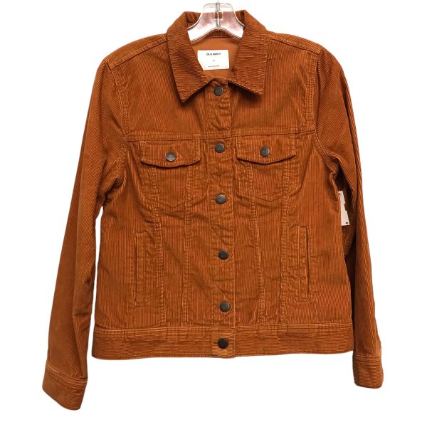 Jacket Corduroy By Old Navy In Orange, Size:M For Sale