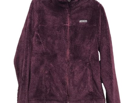 Jacket Faux Fur & Sherpa By Columbia In Purple, Size:S Online now