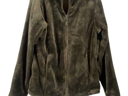 Jacket Faux Fur & Sherpa By 32 Degrees In Green, Size: M For Sale