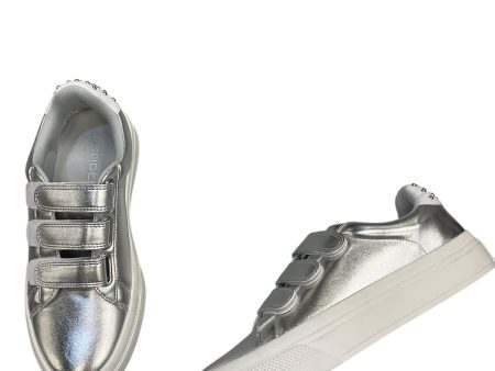 Shoes Sneakers By J Slides In Silver, Size: 8 Online Sale