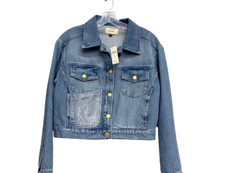 Jacket Denim By Triarchy In Blue Denim, Size:Xs Online now