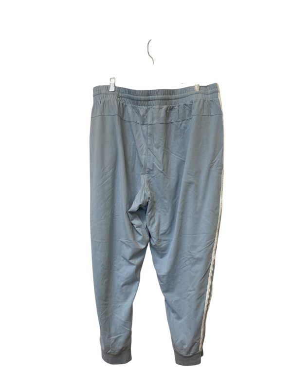 Athletic Pants By Adidas In Blue, Size: 2x Online now