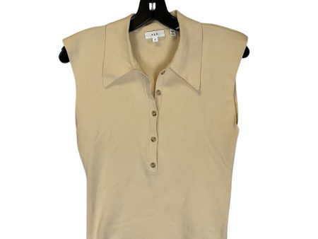 Top Sleeveless By Alc In Tan, Size: S For Discount