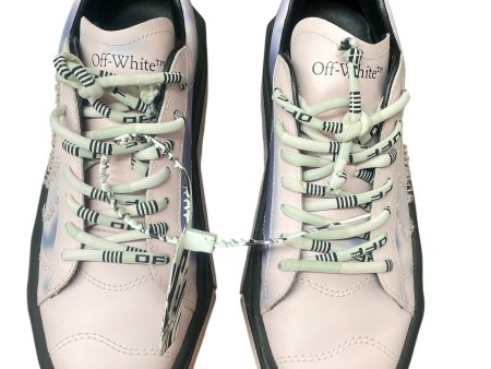 Shoes Luxury Designer By Off-white In Pink & Purple, Size: 9 For Sale