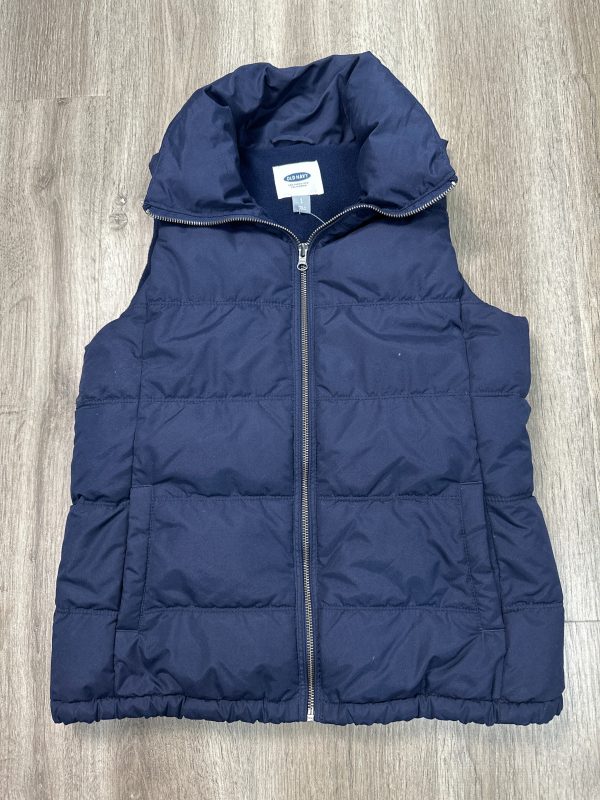 Vest Puffer & Quilted By Old Navy In Blue, Size: S Online Hot Sale