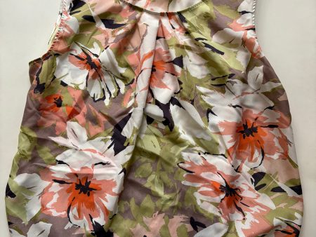 Blouse Sleeveless By Nine West Apparel In Floral Print, Size: L For Sale