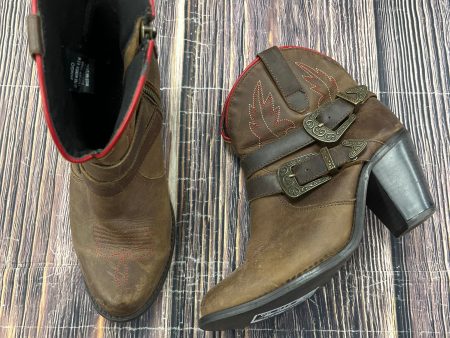 Boots Western By Dingo In Brown, Size: 8.5 Cheap