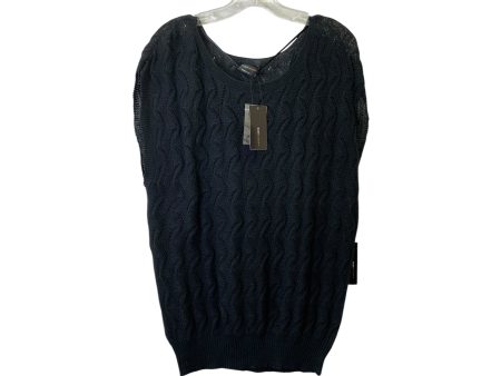 Vest Sweater By Bcbgmaxazria In Black, Size:L on Sale