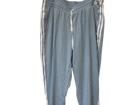 Athletic Pants By Adidas In Blue, Size: 2x Online now