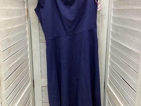 Dress Casual Maxi By Kate Spade In Navy, Size: 6 Cheap