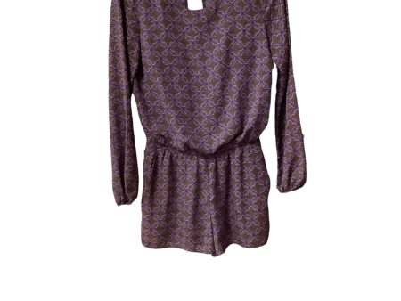 Romper By Clothes Mentor In Paisley Print, Size: Xs on Sale