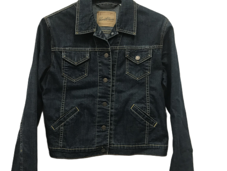 Blue Jacket Denim By Levis, Size: M Fashion