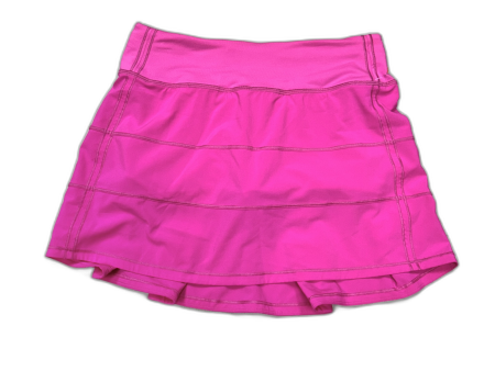 Athletic Skort By Lululemon In Pink, Size: St Online Sale