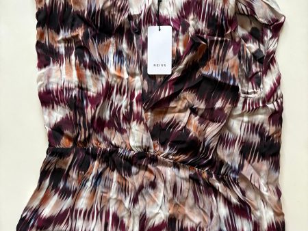 Blouse Sleeveless By Reiss In Multi-colored, Size: M For Discount