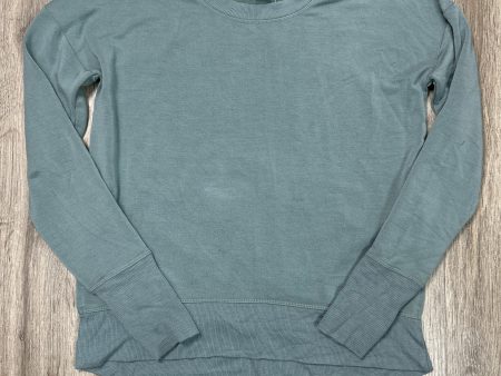 Athletic Sweatshirt Crewneck By Athleta In Blue, Size: Xs For Discount