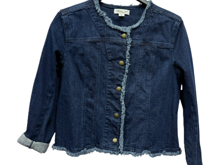 Jacket Denim By Coldwater Creek In Blue Denim, Size: Mp For Discount