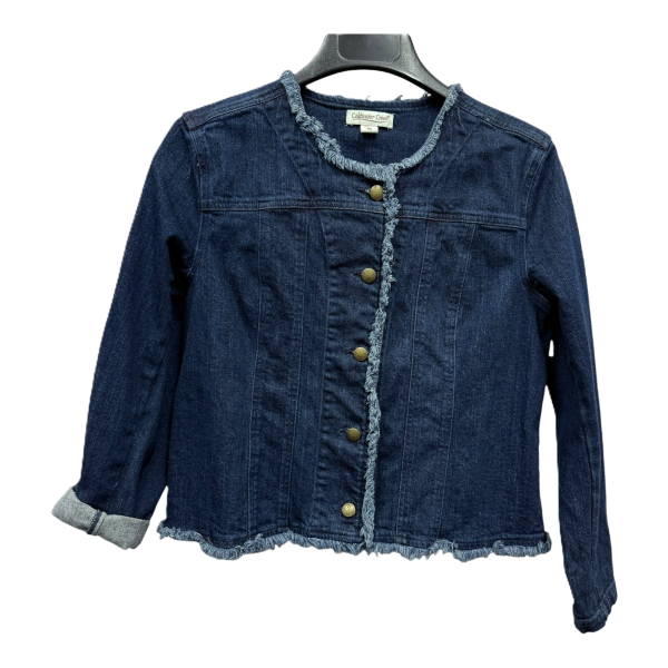 Jacket Denim By Coldwater Creek In Blue Denim, Size: Mp For Discount