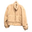 TAN JACKET FAUX FUR & SHERPA by THREAD AND SUPPLY Size:M For Sale