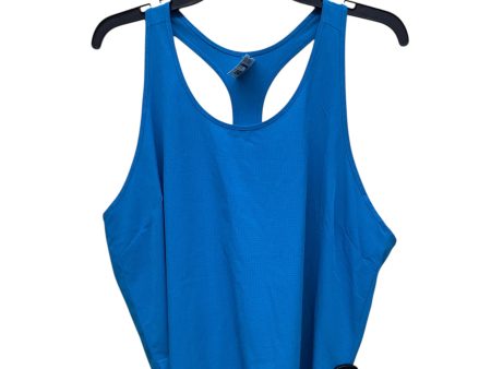 Athletic Tank Top By Athleta In Blue For Cheap