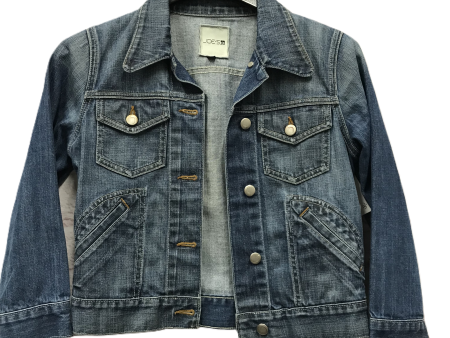 Blue Denim Jacket Denim By Joes Jeans, Size: M Online